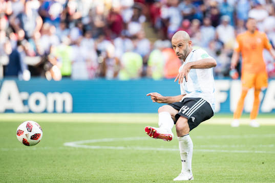 Javier Mascherano of Argentina