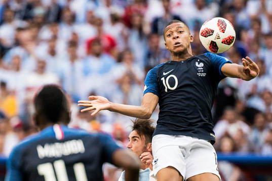 Kylian Mbappe of France