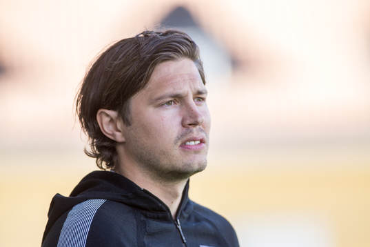 Hammarbys tränare Isak Dahlin