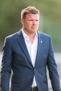 Östers tränare Christian Järdler