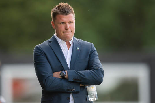 Östers tränare Christian Järdler