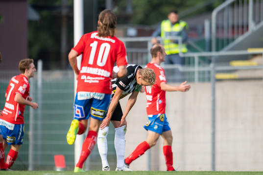 Landskronas Måns Ekvall deppar