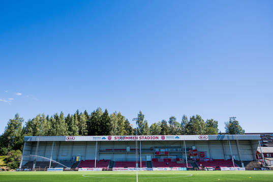 General view of Strømmen stadion