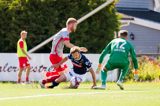 Kristian Jahr of Strømmen, André Danielsen of Viking and