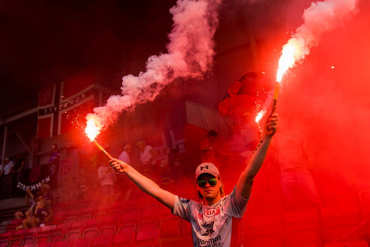 Bläddra bland fler bilder av Football, OBOS-ligaen, Strømmen - Viking