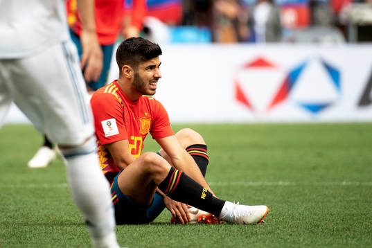 Marco Asensio of Spain