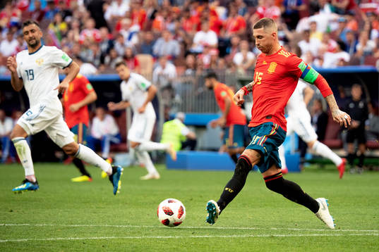 Sergio Ramos of Spain
