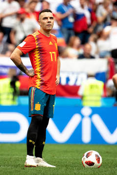 Iago Aspas of Spain