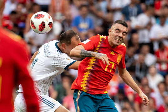 Iago Aspas of Spain