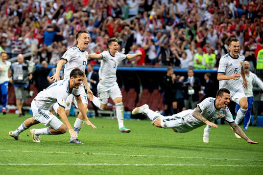 Russia celebrates
