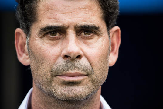 Head coach Fernando Hierro of Spain prior the FIFA World