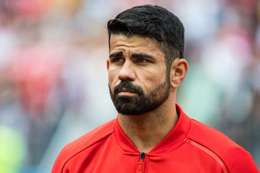 Diego Costa of Spain prior the FIFA World Cup round of 16