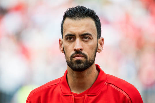 Sergio Busquets of Spain prior the FIFA World Cup round of