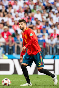 Gerard Pique of Spain