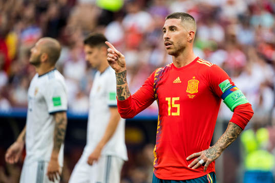 Sergio Ramos of Spain