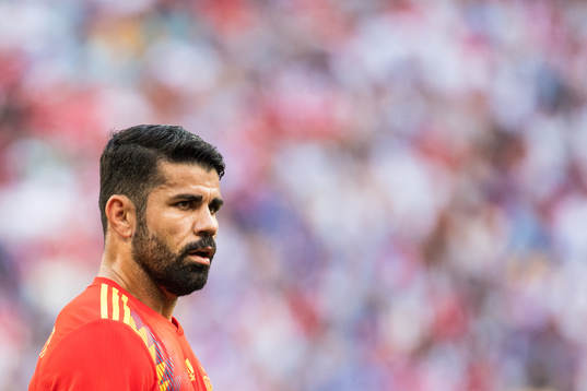 Diego Costa of Spain