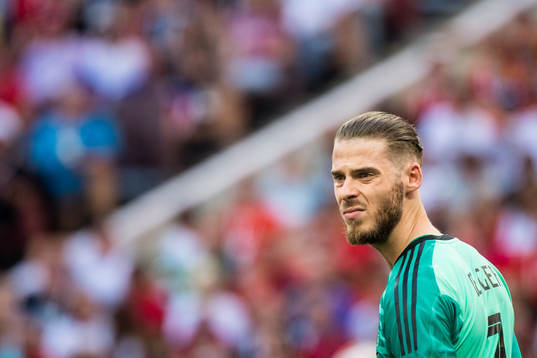 Goalkeeper David De Gea of Spain