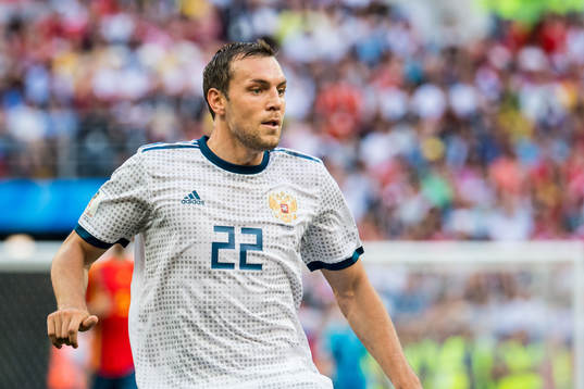 Artem Dzyuba of Russia