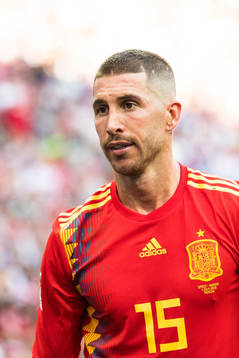 Sergio Ramos of Spain