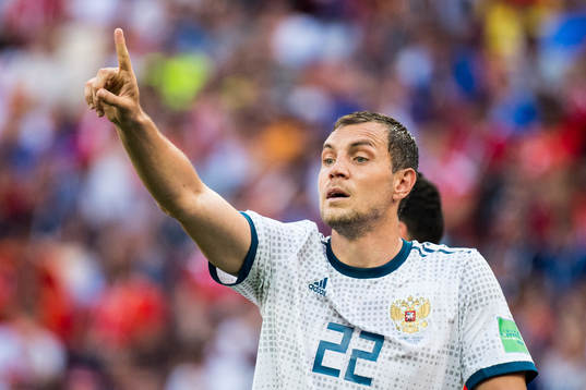 Artem Dzyuba of Russia
