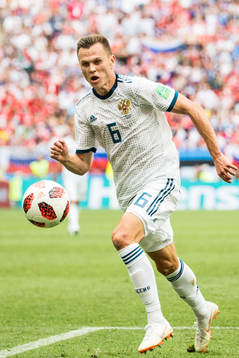 Denis Cheryshev of Russia