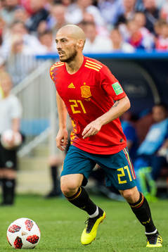 David Silva of Spain
