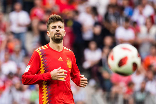 Gerard Pique of Spain