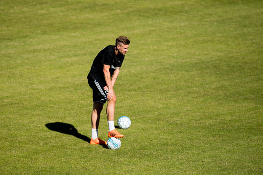 Nicklas Bendtner of Rosenborg