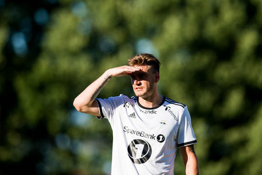 Nicklas Bendtner of Rosenborg