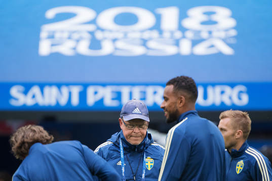 Head coach Janne Andersson of the Swedish national football