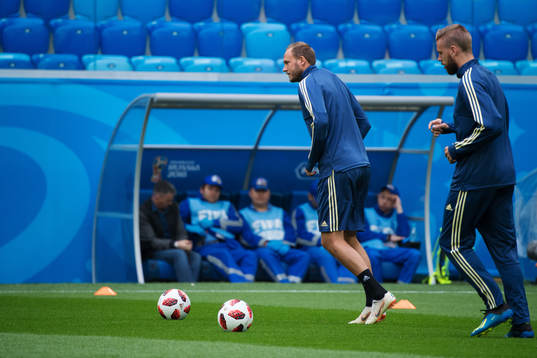 Andreas Granqvist of the Swedish national football team at
