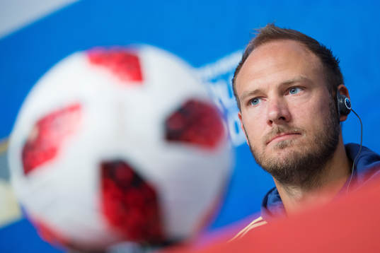 Andreas Granqvist of the Swedish national football team at