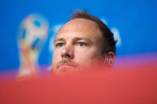 Andreas Granqvist of the Swedish national football team at