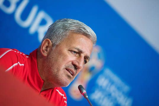 Head coach Vladimir Petkovic of the Swiss national football