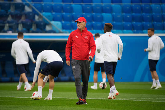 Head coach Vladimir Petkovic of the Swiss national football