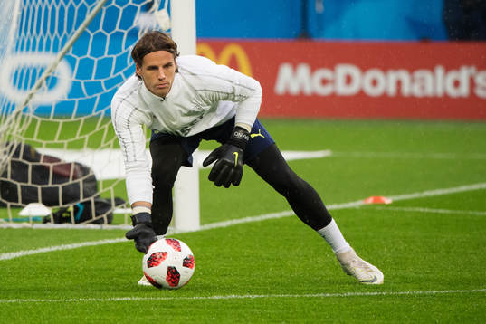Goalkeeper Yann Sommer of the Swiss national football team
