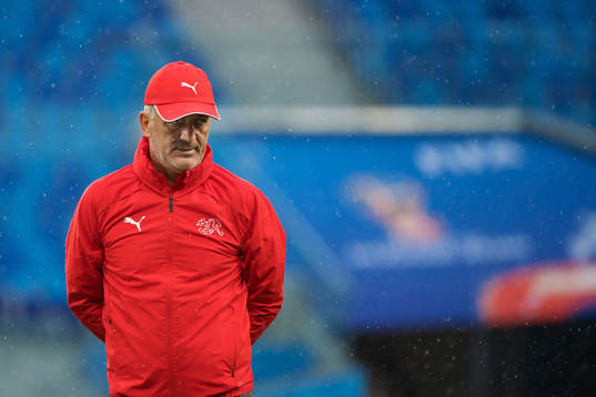 Head coach Vladimir Petkovic of the Swiss national football