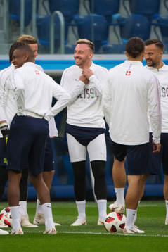 Josip Drmic of the Swiss national football team at a