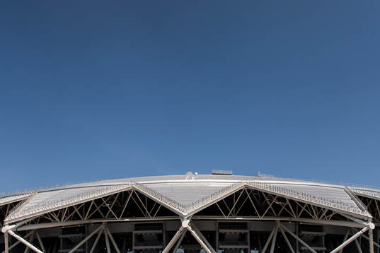 General view of Samara Arena prior the FIFA World Cup round