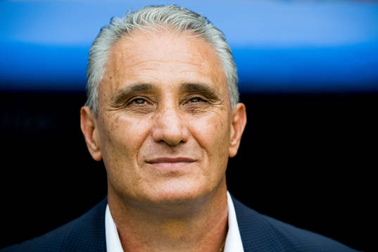 Head coach Tite of Brazil