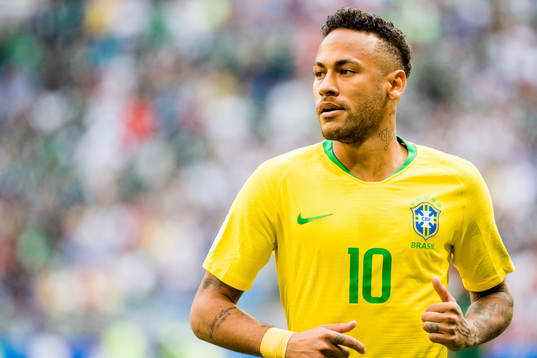 Neymar of Brazil