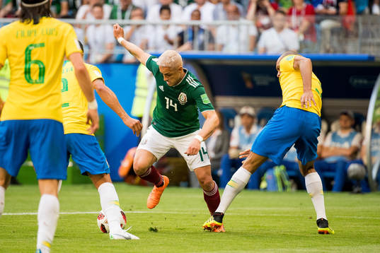 Javier Hernandez of Mexico