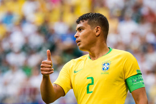 Thiago Silva of Brazil