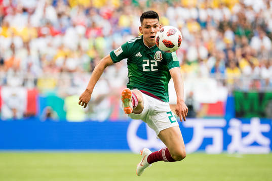 Hirving Lozano of Mexico