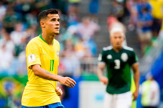 Philippe Coutinho of Brazil