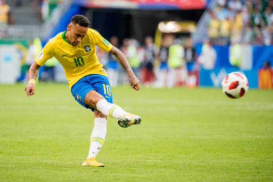 Neymar of Brazil
