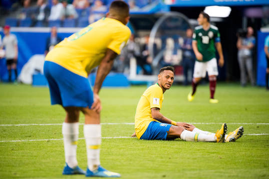 Neymar of Brazil