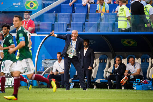 Head coach Tite of Brazil
