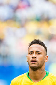 Neymar of Brazil prior the FIFA World Cup round of 16 match