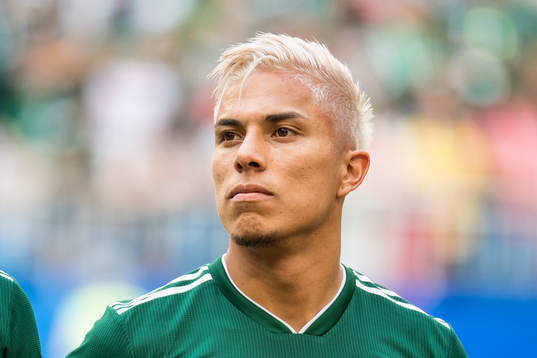 Carlos Salcedo of Mexico prior the FIFA World Cup round of